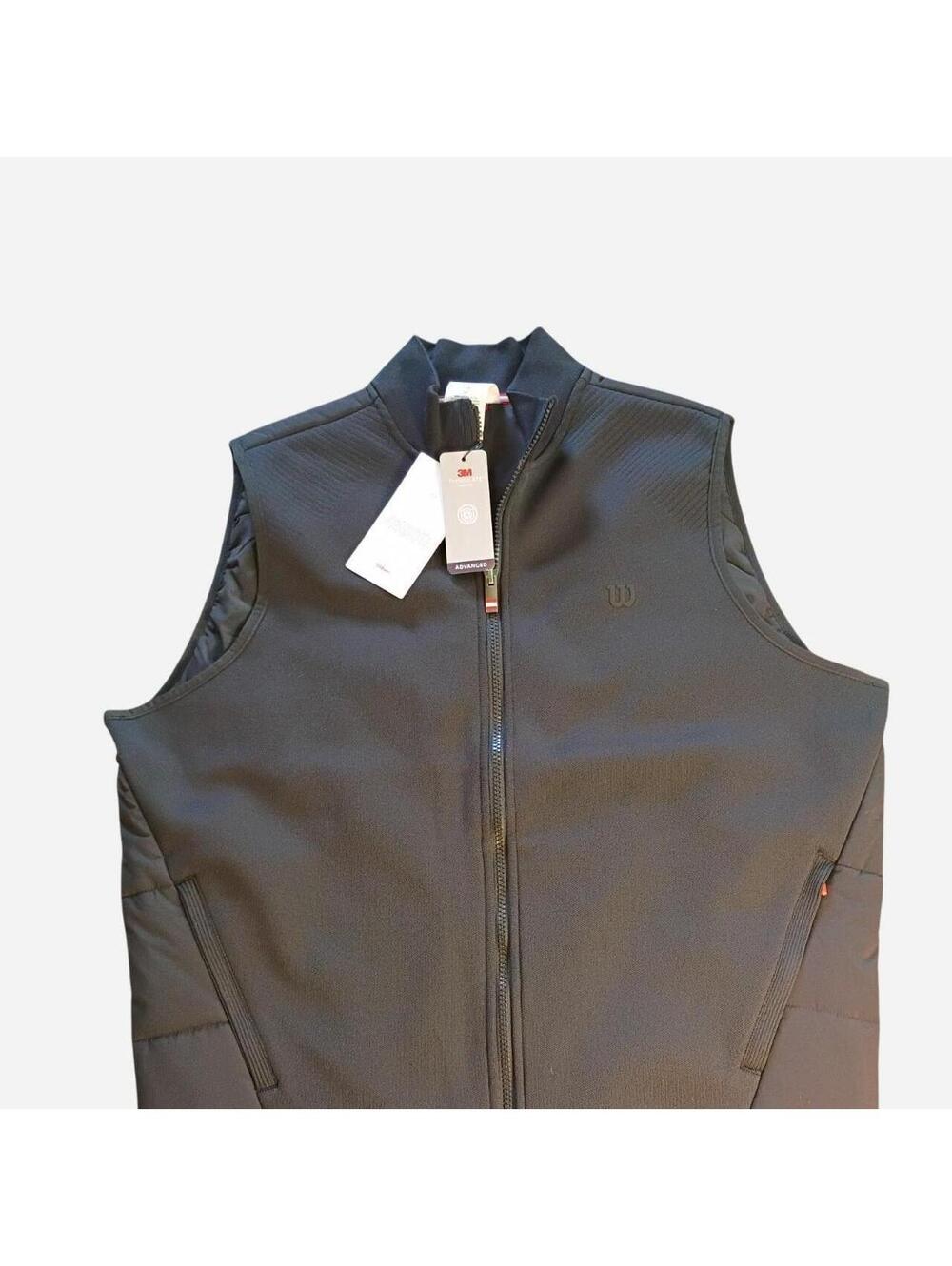 Wilson Men's Clubhouse Insulated Vest Large Black